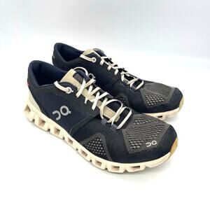 On Cloud X Women's Running Shoes Sneakers Black / Pearl Size 8.5